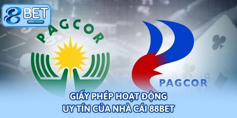 Giấy phép hoạt động uy tín của nhà cái 88bet